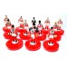 Subbuteo Andrew Table Soccer Olympiacos 2002-03 on Classic Hasbro bases